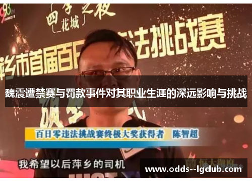 魏震遭禁赛与罚款事件对其职业生涯的深远影响与挑战